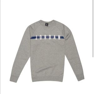 JORDAN BRAND 2XL Gray Sweatshirt